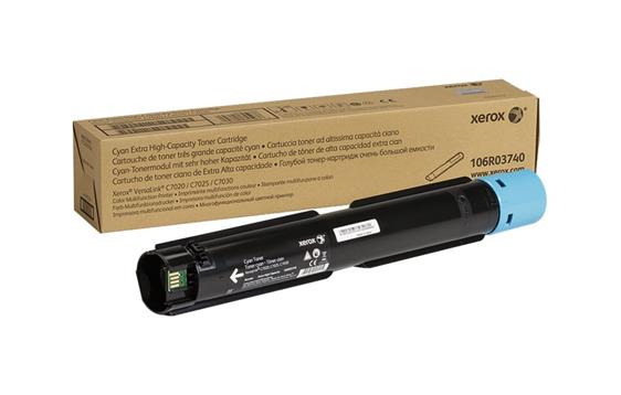 106R03740 Xerox 106R03740 Toner Xerox VersaLink C7020/25/30 16.500 sider | Cyan | High capacity