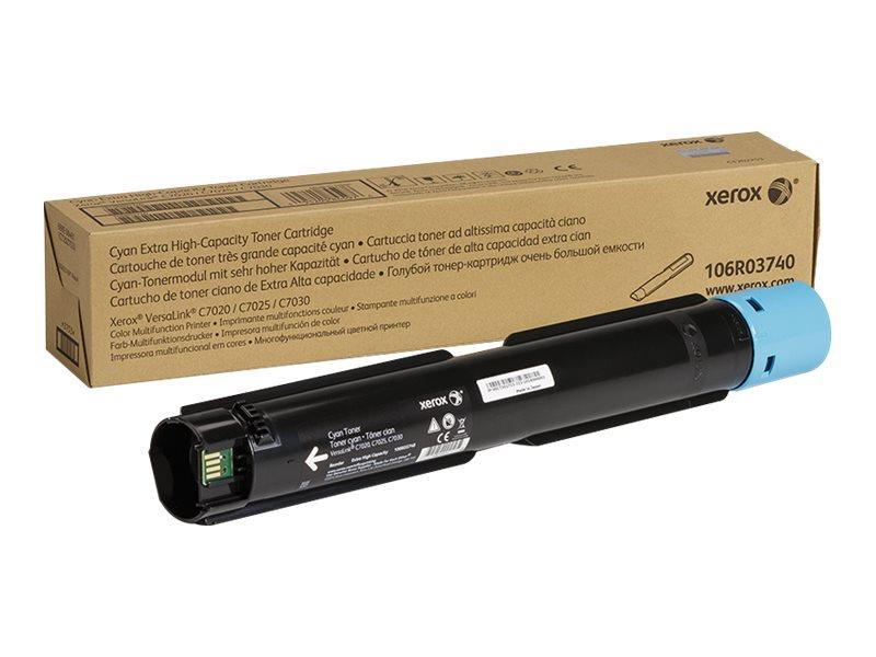 106R03740 Xerox 106R03740 Toner Xerox VersaLink C7020/25/30 16.500 sider | Cyan | High capacity