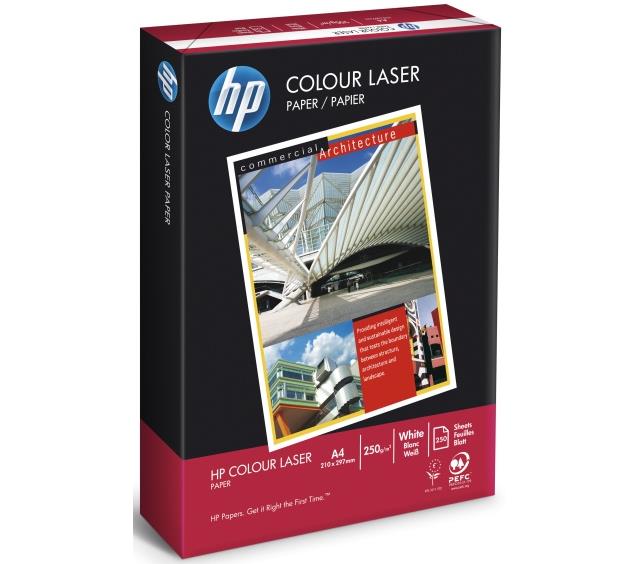 140340  CHP756 Kopipapir HP Color Choice 250g A4 Spesialpapir for fargeprint (250 ark)