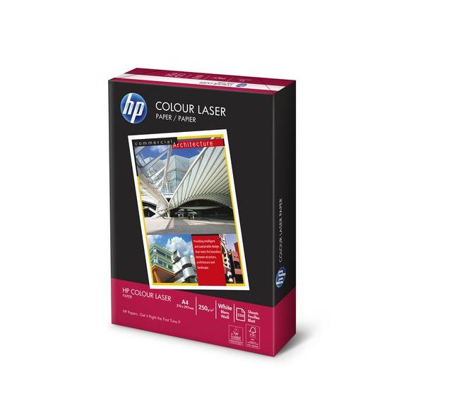 140340  CHP756 Kopipapir HP Color Choice 250g A4 Spesialpapir for fargeprint (250 ark)