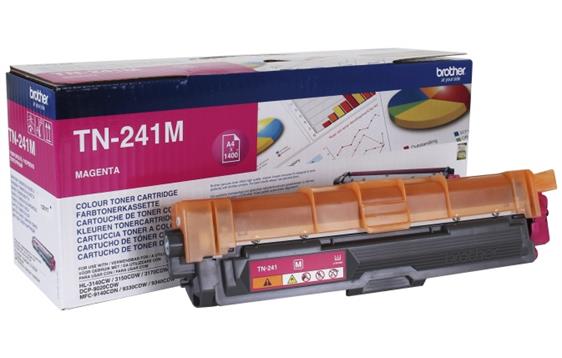 117422 Brother TN-241M Toner BROTHER TN241M Magenta/R&#248;d Magenta/R&#248;d toner