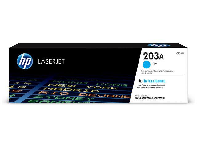 157230 HP CF541A Toner HP CF541A 203A 1.3K Cyan Pro M254 | Pro MFP M280 | Pro MFP M281