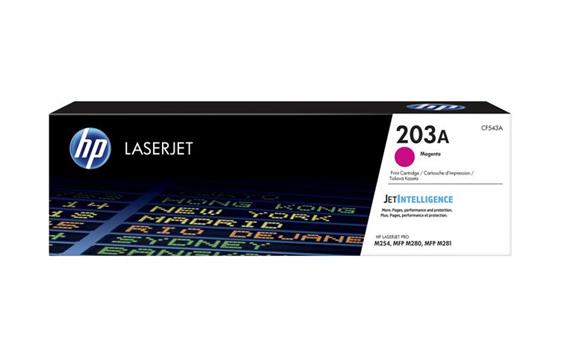 157234 HP CF543A Toner HP CF543A 203A 1.3K Magenta Pro M254 | Pro MFP M280 | Pro MFP M281