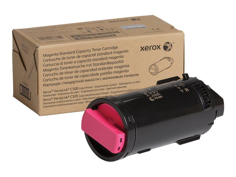 106R03860 Xerox 106R03860 Toner Xerox VersaLink C500/C505 R&#248;d/Magenta | 2.400 sider | Standard