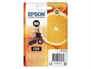 Blekk EPSON 33XL C13T33614022 foto sort Epson | Sort | Clara | Expression 