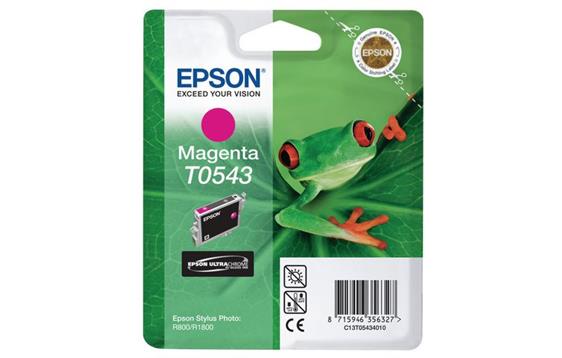 1038210 Epson C13T05434010 Blekk EPSON T0543 Magenta/R&#248;d C13T05434010 | Blekkpatron