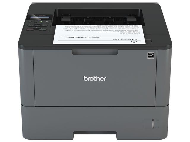 141945  HLL5000D Skriver BROTHER HLL5000D sort/hvit laser Laserskriver | sort/hvit