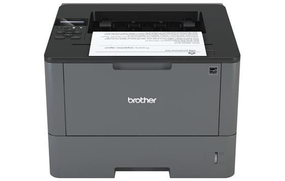 141945 Brother HLL5000D Skriver BROTHER HLL5000D sort/hvit laser Laserskriver | sort/hvit