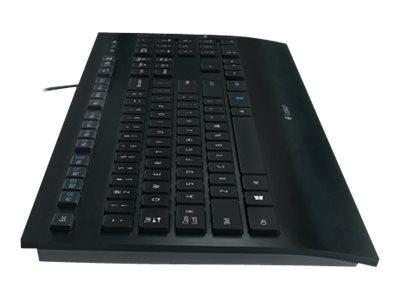 9419863 Logitech 920-005216 Tastatur Logitech K280E corded keybaord Moderne tastatur med elegant profil