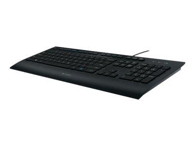 9419863 Logitech 920-005216 Tastatur Logitech K280E corded keybaord Moderne tastatur med elegant profil