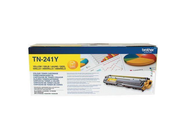 117423 Brother TN-241Y Toner BROTHER TN241Y Gul/Yellow Gul/Yellow toner