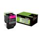 122112 Lexmark80C2SM0 Toner LEXMARK PB 80C2SM0 magenta til Lexmark CX310, CX410, CX510