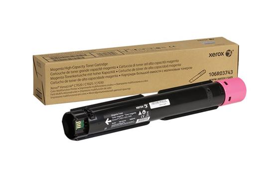 106R03739 Xerox 106R03739 Toner Xerox VersaLink C7020/25/30 16.500 sider | Magenta | High capacity