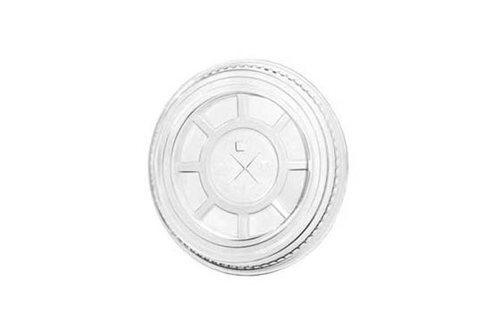 9432047 Paccor 1148080 Lokk flate i rPET til beger78mm med hull (eske 2500 stk)