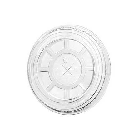 9432047 Paccor 1148080 Lokk flate i rPET til beger78mm med hull (eske 2500 stk)