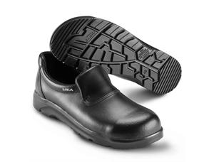 Sika Optimax sko slipper sort med tåvern 