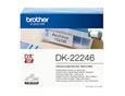164162 Brother DK22246 Etikett BROTHER 103mmx30 |48m Etikett til Brother QL printer