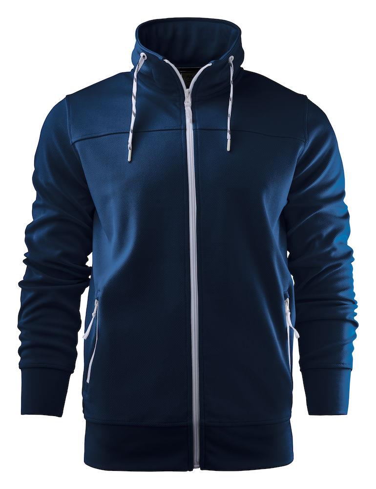 9427505 Printer Active Wear 2262036 JOG sporty polyesterjakke Navy menn XX-Large