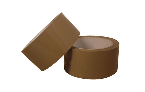 9425022  411022 Pakketape Akryl 50mm x 66m, Brun, 32my Hightack | Emballasjetape