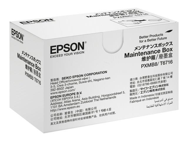 9425690 Epson C13T671600 EPSON WF-C5xxx/M52xx/M57xx Mainten. box Blekkvedlikeholdsboks Epson WorkforcePro