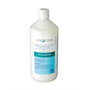 LifeClean desinfeksjon, ferdig blandet Desinfeksjon til overflater | 1 liter 