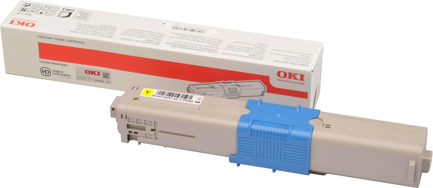 9426849 Oki 46508713 Toner OKI C332/MC363 yellow 1.5K Gul tonerkassett til OKI