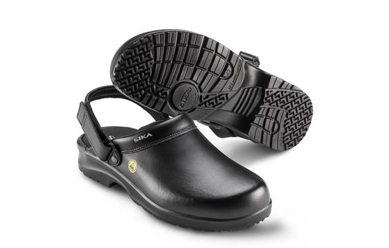 9429034 Sika Footwear 19467 Sika Fusion Clog ESD 40 Sort