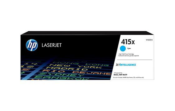 9429499 HP CE415X Toner HP 415X Cyan LaserJet HP CLJ Pro M454/ M479