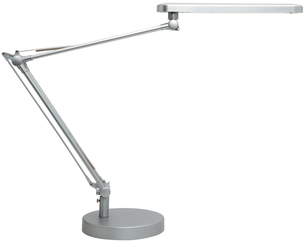 133784  400033684 Lampe UNILUX Mambo LED gr&#229; Bordlampe | Arbeidsbelysning