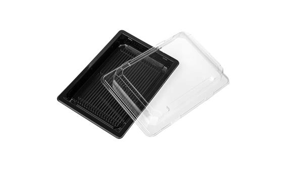 9432041 Paccor 187905 Sushibrett med lokk 166 x 115 x 50 mm 2 x 300 stk pr eske