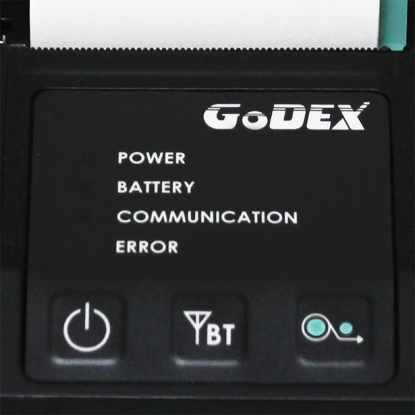 9425597 Godex MX30 Godex MX30 mobil termoskriver Mobil etikett og billettprinter termo