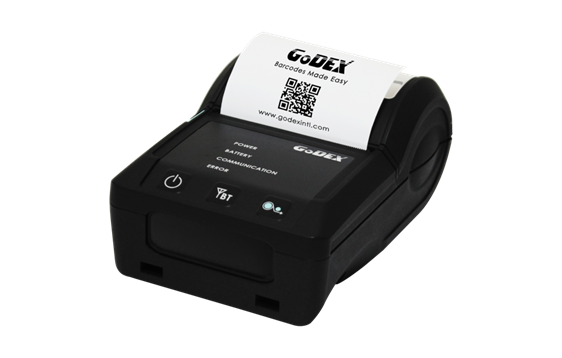 9425597 Godex MX30 Godex MX30 mobil termoskriver Mobil etikett og billettprinter termo