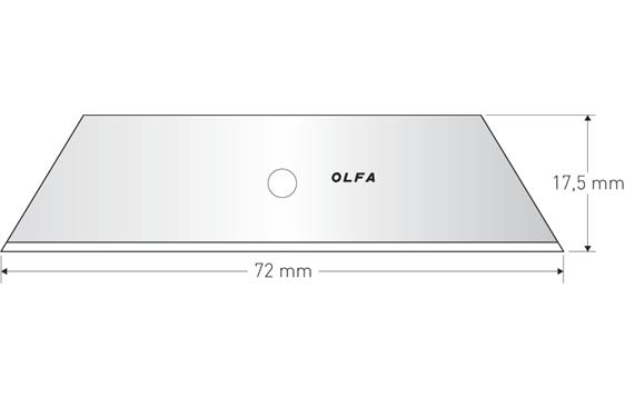 696355   Knivblad for Sikkerhetskniv SKB-2 (5) Olfa