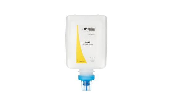 205810 Antibac 606001 ANTIBAC 85% 1000ml Modell X H&#229;ndesinfeksjon for Antibac disepnser