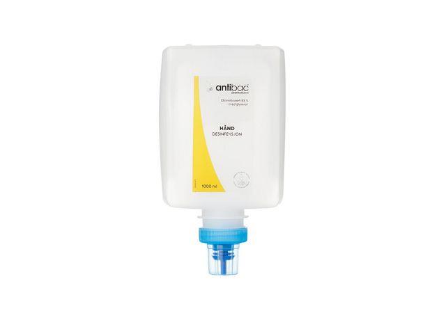 205810 Antibac 606001 ANTIBAC 85% 1000ml Modell X H&#229;ndesinfeksjon for Antibac disepnser