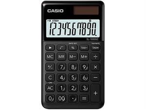 Bordregner CASIO SL-1000SC Sort Kalkulator | Regnemaskin | Lommeregner 