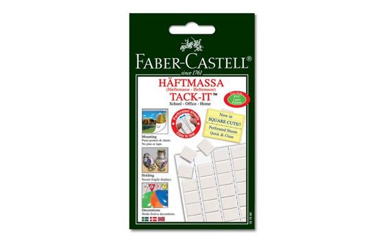 266134 Faber Castell 187060 Heftemasse Faber Tack-It 50g | Hvit | L&#230;rertyggis