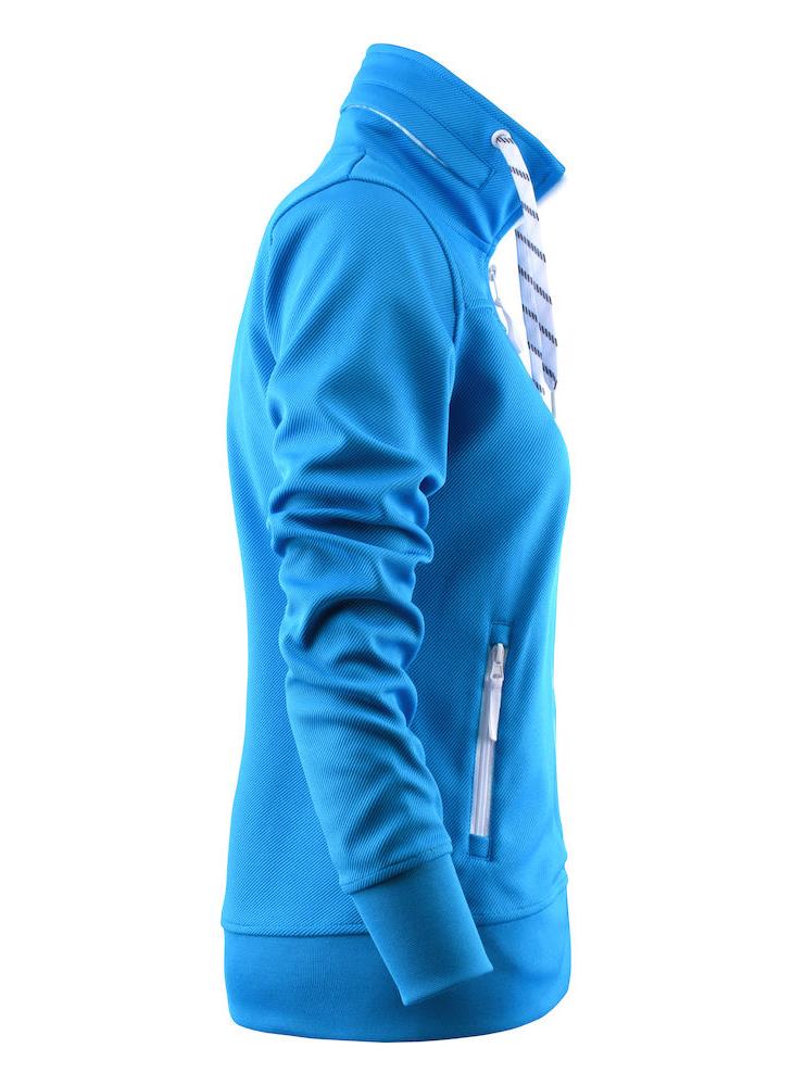 9427520 Printer Active Wear 2262037 JOG sporty polyesterjakke lys bl&#229; dame XX-Large