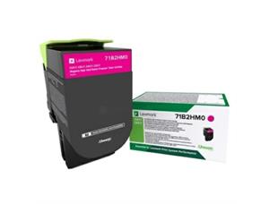 LEXMARK 3,5K Return Program Magenta Tone Rød toner til CS417dn, CX417de, CS517de 