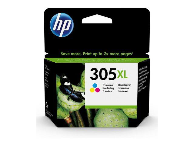 222318 HP 3YM63AE#301 Blekk HP 305XL Tri-color Blekk | HP | Farge | InkJet