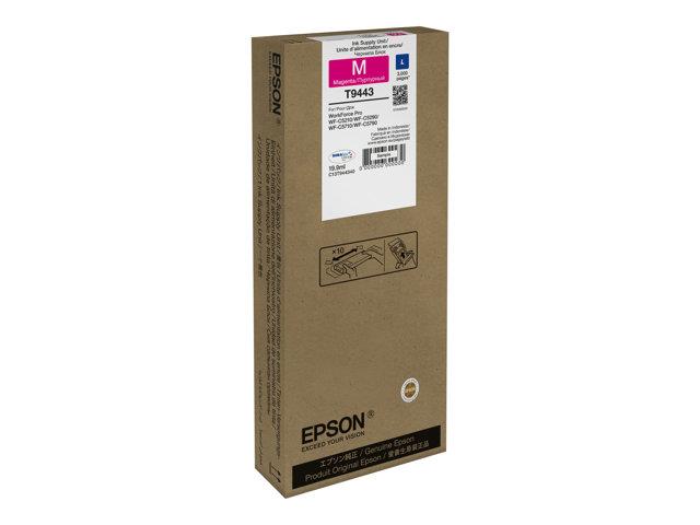 9425677 Epson C13T944340 Blekk WF-C5 Series Ink Cartridge L Mag. Blekkpatron Magenta til Epson Workforce