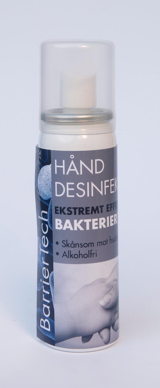 9430428 BarrierTech  H&#229;nddesinfeksjon  BARRIERTECH 90ml Antibakteriell | Skum | alkoholfri