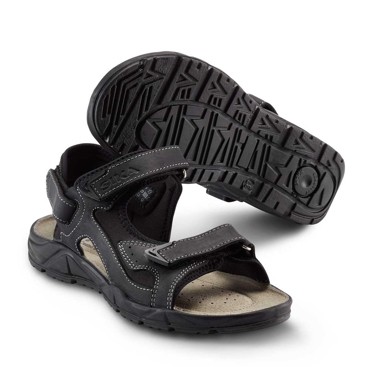 9427794 Sika Footwear 22213 SIKA Motion - sandal | sort St&#248;rrelse 42