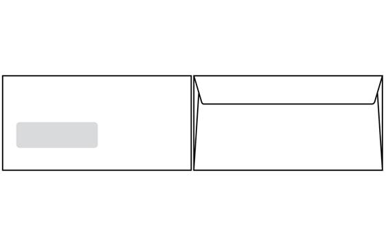 9430126  001212 Sober Mappe E65 V6 SKD 90 g (500) 110x220mm