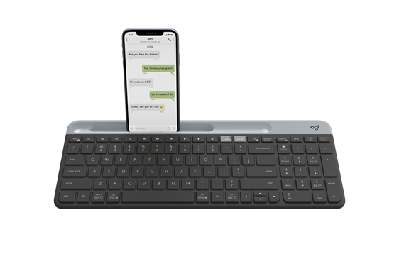 9431747 Logitech 920-009274 Tastatur Logitech K580 Slim tr&#229;dl&#248;st tastatur | multienhet