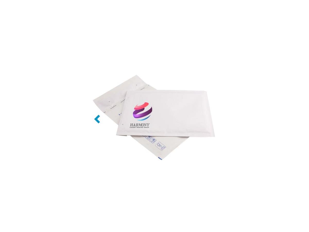9423552  913046 Boblekonvolutt med tiltrykk | 1 side 17G | 230 x 340 mm | 300 stk
