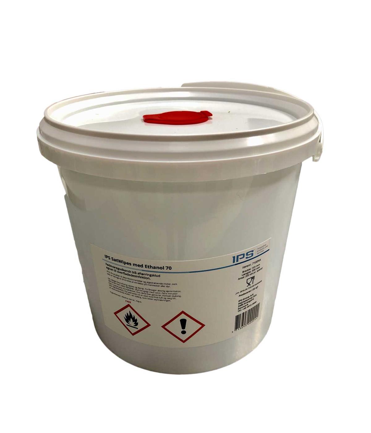 9430615  142671 Desinfeksjons wipes 165x300mm i b&#248;tte Servietter for desinfeksjon | 200 stk