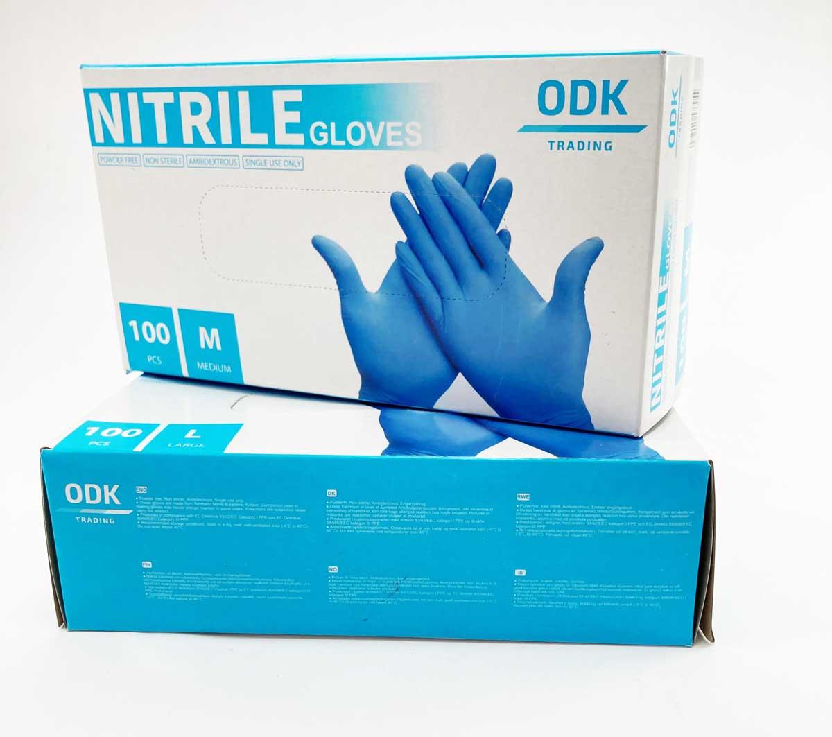9431968   Engangshanske Nitril pudderfri (100) Large