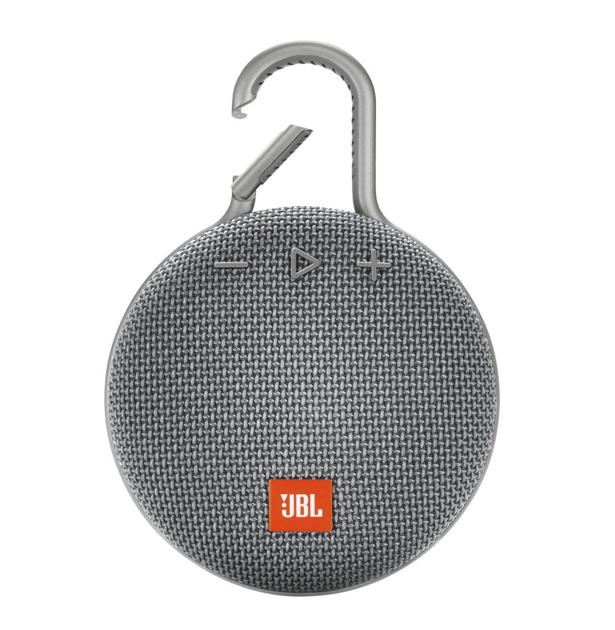 158670 JBL JBLCLIP3GY H&#248;yttaler JBL Clip 3 tr&#229;dl&#248;s gr&#229; Bluetooth | B&#230;rbar | H&#248;ytaler