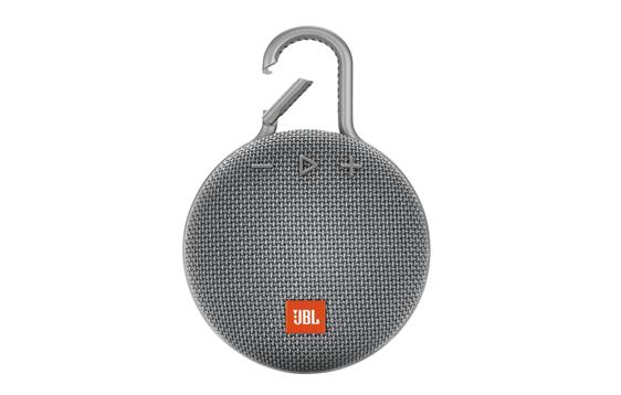 158670 JBL JBLCLIP3GY H&#248;yttaler JBL Clip 3 tr&#229;dl&#248;s gr&#229; Bluetooth | B&#230;rbar | H&#248;ytaler